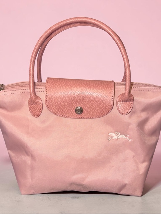 Longchamp Handbags - Longchamp Small Top-Handle Tote in Dusty Rose Pink